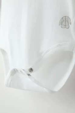 Niños ZARA 1½ - 6 Años·Ropa Interior / Calcetines|1½ - 6 Años·Ropa Interior / Calcetines<PACK CINCO BODIES CONEJITOS