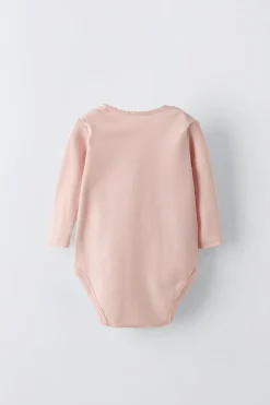 Niños ZARA 1½ - 6 Años·Ropa Interior / Calcetines|6 - 18 Meses·Bodies<PACK CINCO BODIES FLORECITAS