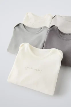 Niños ZARA 1½ - 6 Años·Ropa Interior / Calcetines|1½ - 6 Años·Ropa Interior / Calcetines<PACK CINCO BODIES LIBÉLULAS