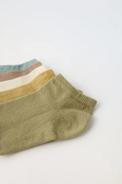 Niños ZARA 1½ - 6 Años·Ropa Interior / Calcetines|6 - 14 Años·Ropa Interior / Calcetines<PACK CINCO CALCETINES BAJOS