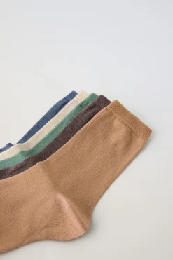 Niños ZARA 1½ - 6 Años·Ropa Interior / Calcetines|6 - 14 Años·Ropa Interior / Calcetines<PACK CINCO CALCETINES LARGOS