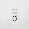 Niños ZARA 1½ - 6 Años·Accesorios|6 - 14 Años·Accesorios<PACK COLETERO CALAVERA Y PINZAS HUESOS GLOW IN THE DARK