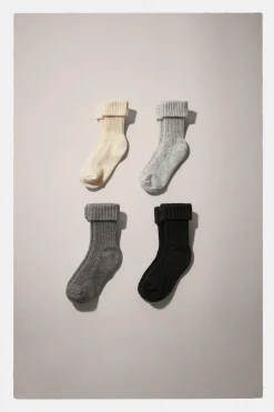 Niños ZARA 0 - 6 Meses·Ropa Interior / Pijamas|0 - 6 Meses·Básicos<PACK CUATRO CALCETINES COLORES