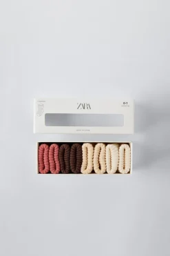 Niños ZARA 0 - 6 Meses·Ropa Interior / Pijamas|0 - 6 Meses·Básicos<PACK CUATRO CALCETINES COLORES