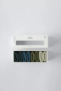 Niños ZARA 0 - 6 Meses·Ropa Interior / Pijamas|0 - 6 Meses·Básicos<PACK CUATRO CALCETINES COLORES