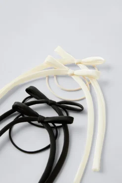 Niños ZARA 1½ - 6 Años·Accesorios|6 - 14 Años·Accesorios<PACK CUATRO LAZOS SATINADOS