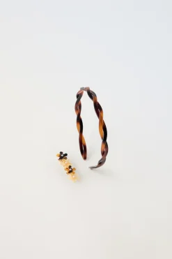 Niños ZARA 1½ - 6 Años·Accesorios|6 - 14 Años·Accesorios<PACK DIADEMA Y PINZA FLORES