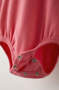 Niños ZARA 0 - 6 Meses·Bodies / Camisas|0 - 6 Meses·Ropa Interior / Pijamas<PACK DOS BODIES RIB AJUSTABLES