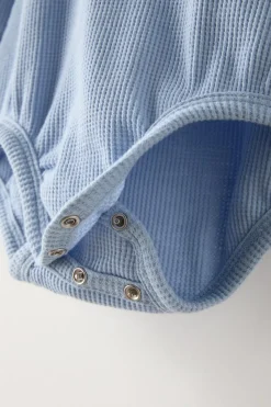 Niños ZARA 0 - 6 Meses·Bodies / Camisas|0 - 6 Meses·Ropa Interior / Pijamas<PACK DOS BODIES WAFFLE