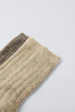 Niños ZARA 1½ - 6 Años·Ropa Interior / Calcetines|6 - 14 Años·Ropa Interior / Calcetines<PACK DOS CALCETIN PUNTO