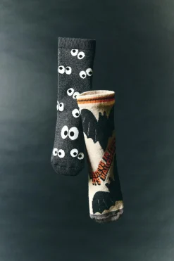 Niños ZARA 1½ - 6 Años·Ropa Interior / Calcetines|1½ - 6 Años·Ropa Interior / Calcetines<PACK DOS CALCETINES ANTIDESLIZANTES