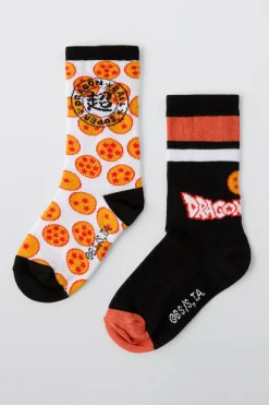 Niños ZARA 1½ - 6 Años·Licencias|1½ - 6 Años·Ropa Interior / Calcetines<PACK DOS CALCETINES DRAGON BALL ©