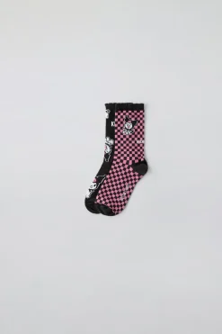 Niños ZARA 1½ - 6 Años·Licencias|1½ - 6 Años·Ropa Interior / Calcetines<PACK DOS CALCETINES KUROMI © SANRIO