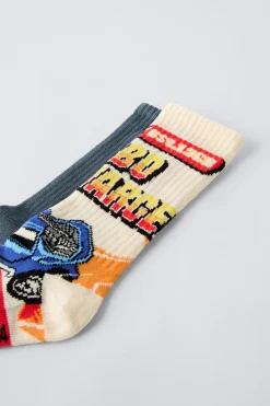 Niños ZARA 1½ - 6 Años·Licencias|1½ - 6 Años·Ropa Interior / Calcetines<PACK DOS CALCETINES LARGOS HOT WHEELS ™ MATTEL
