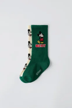 Niños ZARA 1½ - 6 Años·Licencias|1½ - 6 Años·Ropa Interior / Calcetines<PACK DOS CALCETINES MICKEY MOUSE © DISNEY