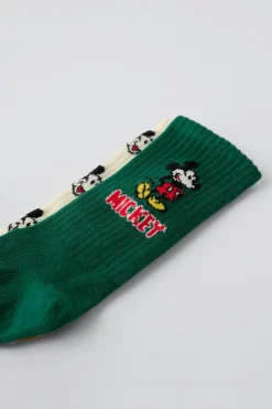 Niños ZARA 1½ - 6 Años·Licencias|1½ - 6 Años·Ropa Interior / Calcetines<PACK DOS CALCETINES MICKEY MOUSE © DISNEY