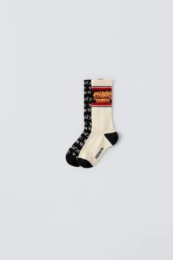 Niños ZARA 1½ - 6 Años·Licencias|1½ - 6 Años·Ropa Interior / Calcetines<PACK DOS CALCETINES STRANGER THINGS ™/ © NETFLIX