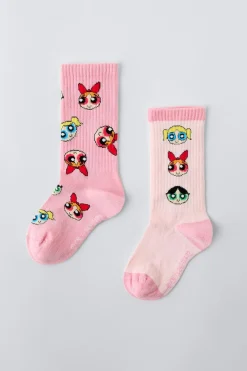 Niños ZARA 6 - 14 Años·Ropa Interior / Calcetines<PACK DOS CALCETINES SUPERNENAS ™