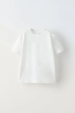 Niños ZARA 6 - 14 Años·Camisetas<PACK DOS CAMISETAS FLAMÉ LISAS