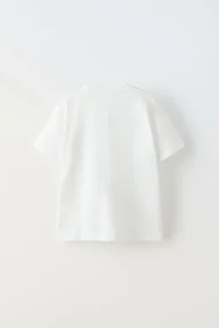 Niños ZARA 6 - 14 Años·Camisetas<PACK DOS CAMISETAS FLAMÉ LISAS