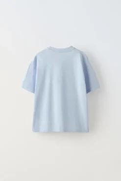 Niños ZARA 6 - 14 Años·Camisetas<PACK DOS CAMISETAS LISAS Y RAYAS