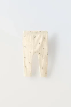 Niños ZARA 0 - 6 Meses·Leggings / Polainas|0 - 6 Meses·Homewear<PACK DOS LEGGING PATITOS