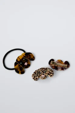 Niños ZARA 1½ - 6 Años·Accesorios|6 - 14 Años·Accesorios<PACK GOMA Y PINZAS PERRO