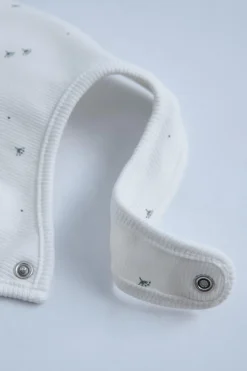 Niños ZARA 0 - 6 Meses·Homewear|0 - 6 Meses·Básicos<PACK GORRO Y BABERO RIB ESTAMPADO