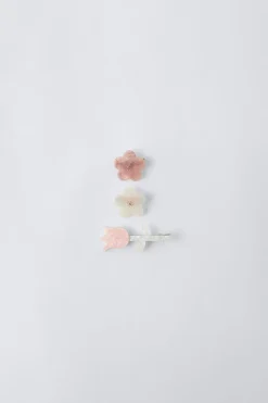 Niños ZARA 1½ - 6 Años·Accesorios|6 - 14 Años·Accesorios<PACK PINZAS TULIPÁN Y FLORES