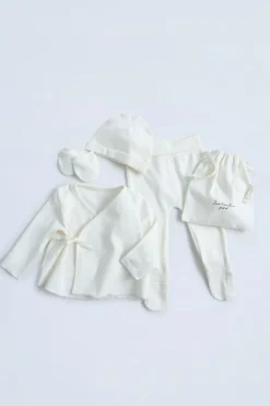 Niños ZARA 0 - 6 Meses·Camisetas|0 - 6 Meses·Leggings / Polainas<PACK SET DE PRIMERA PUESTA