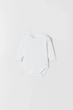 Niños ZARA 1½ - 6 Años·Ropa Interior / Calcetines|1½ - 6 Años·Ropa Interior / Calcetines<PACK TRES BODIES CUELLO REDONDO