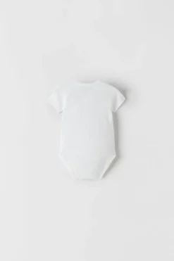 Niños ZARA 0 - 6 Meses·Bodies / Camisas|0 - 6 Meses·Ropa Interior / Pijamas<PACK TRES BODIES KIMONO MANGA CORTA