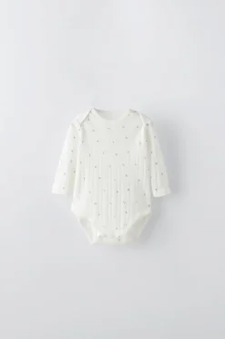 Niños ZARA 1½ - 6 Años·Ropa Interior / Calcetines|6 - 18 Meses·Bodies<PACK TRES BODIES MANGA LARGA ESTAMPADO
