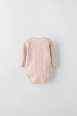 Niños ZARA 1½ - 6 Años·Ropa Interior / Calcetines|6 - 18 Meses·Bodies<PACK TRES BODIES MANGA LARGA ESTAMPADO