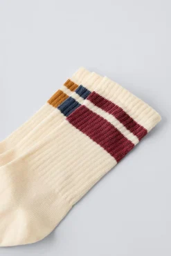 Niños ZARA 1½ - 6 Años·Ropa Interior / Calcetines|6 - 14 Años·Ropa Interior / Calcetines<PACK TRES CALCETINES BANDAS