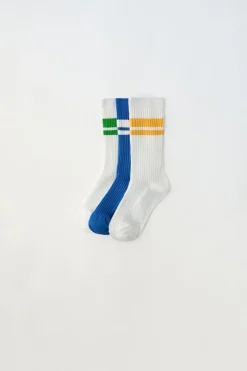 Niños ZARA 1½ - 6 Años·Ropa Interior / Calcetines|6 - 14 Años·Deporte / Jogging<PACK TRES CALCETINES DEPORTIVOS
