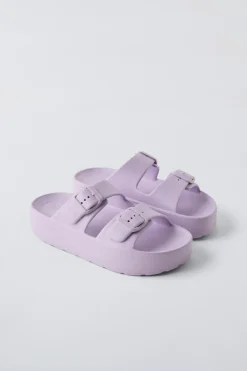Niños ZARA 6 - 14 Años·Zapatos|6 - 14 Años·Zapatos<PALA BAÑO HEBILLAS VOLUMEN