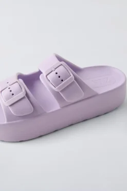 Niños ZARA 6 - 14 Años·Zapatos|6 - 14 Años·Zapatos<PALA BAÑO HEBILLAS VOLUMEN