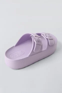 Niños ZARA 6 - 14 Años·Zapatos|6 - 14 Años·Zapatos<PALA BAÑO HEBILLAS VOLUMEN