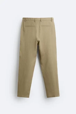 Online PANTALÓN 100% LINO Hombre Pantalones