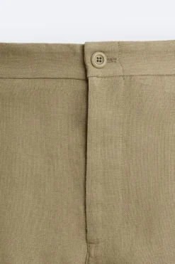 Online PANTALÓN 100% LINO Hombre Pantalones
