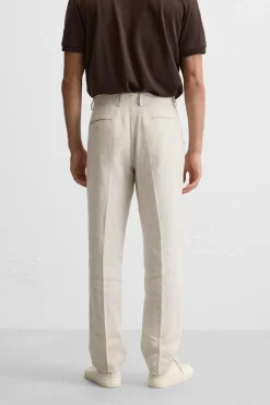 Sale PANTALÓN 100% LINO Hombre Pantalones