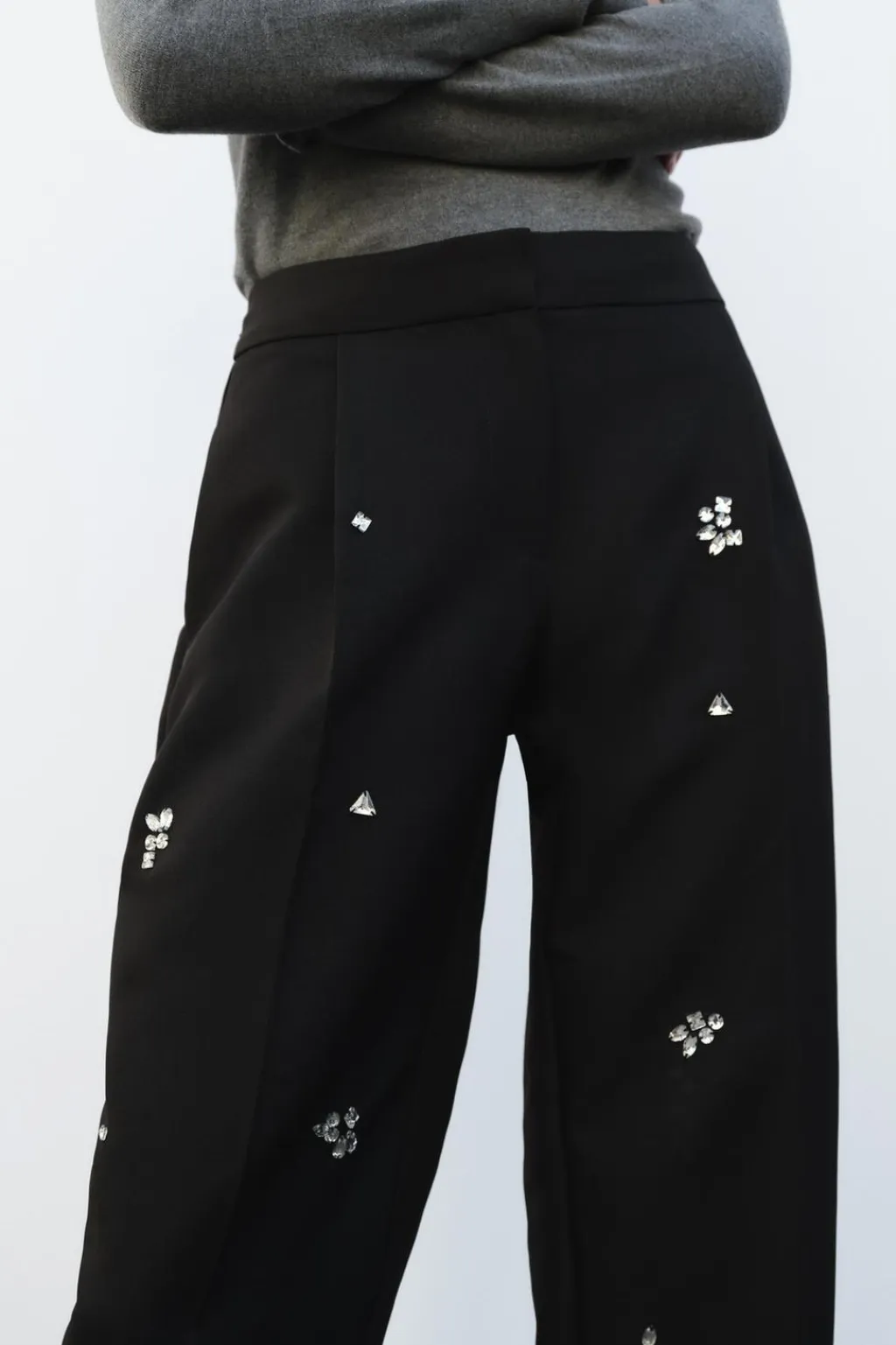 Clearance PANTALÓN ABALORIOS JOYA Mujer Pantalones