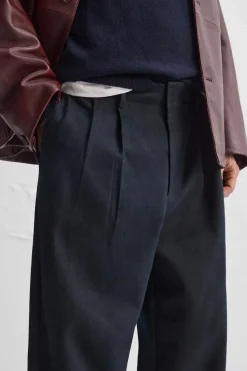 Fashion PANTALÓN ALGODÓN - LYOCELL PLIEGUES Hombre Pantalones