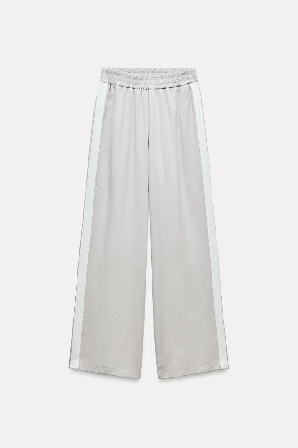 Clearance PANTALÓN ANCHO BANDA LATERAL Mujer Pantalones