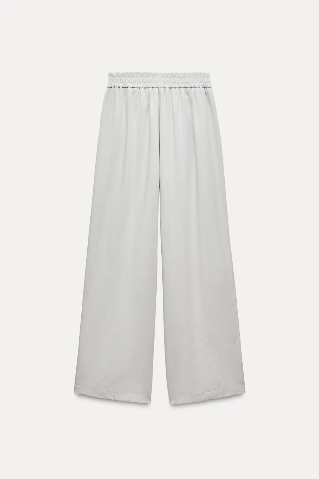 Clearance PANTALÓN ANCHO BANDA LATERAL Mujer Pantalones