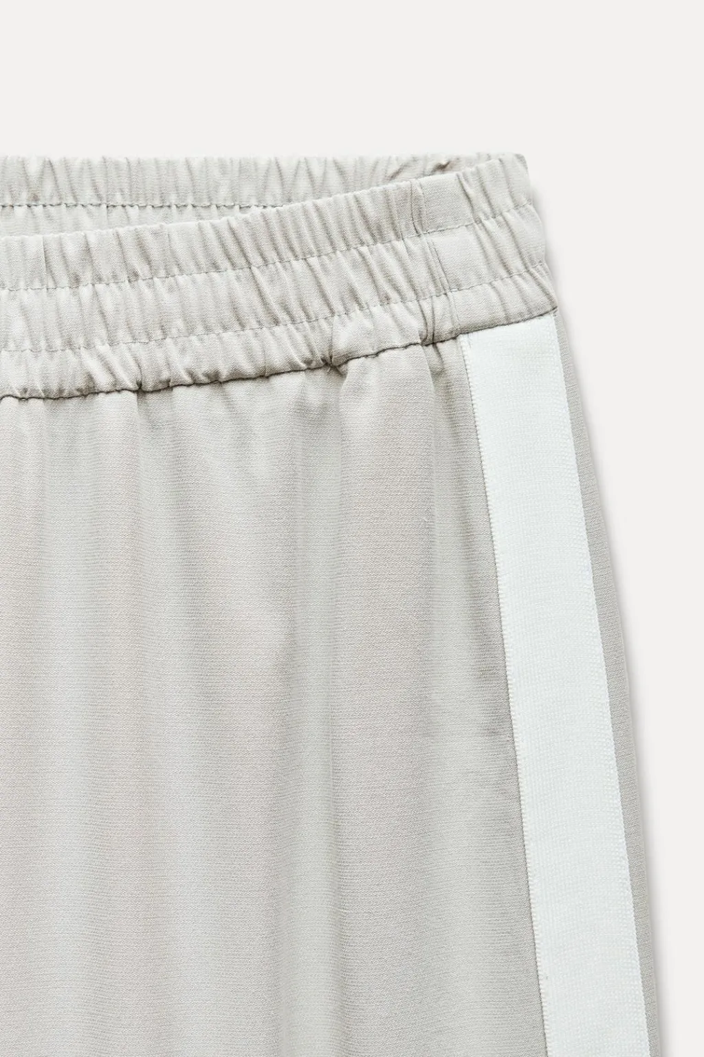 Clearance PANTALÓN ANCHO BANDA LATERAL Mujer Pantalones