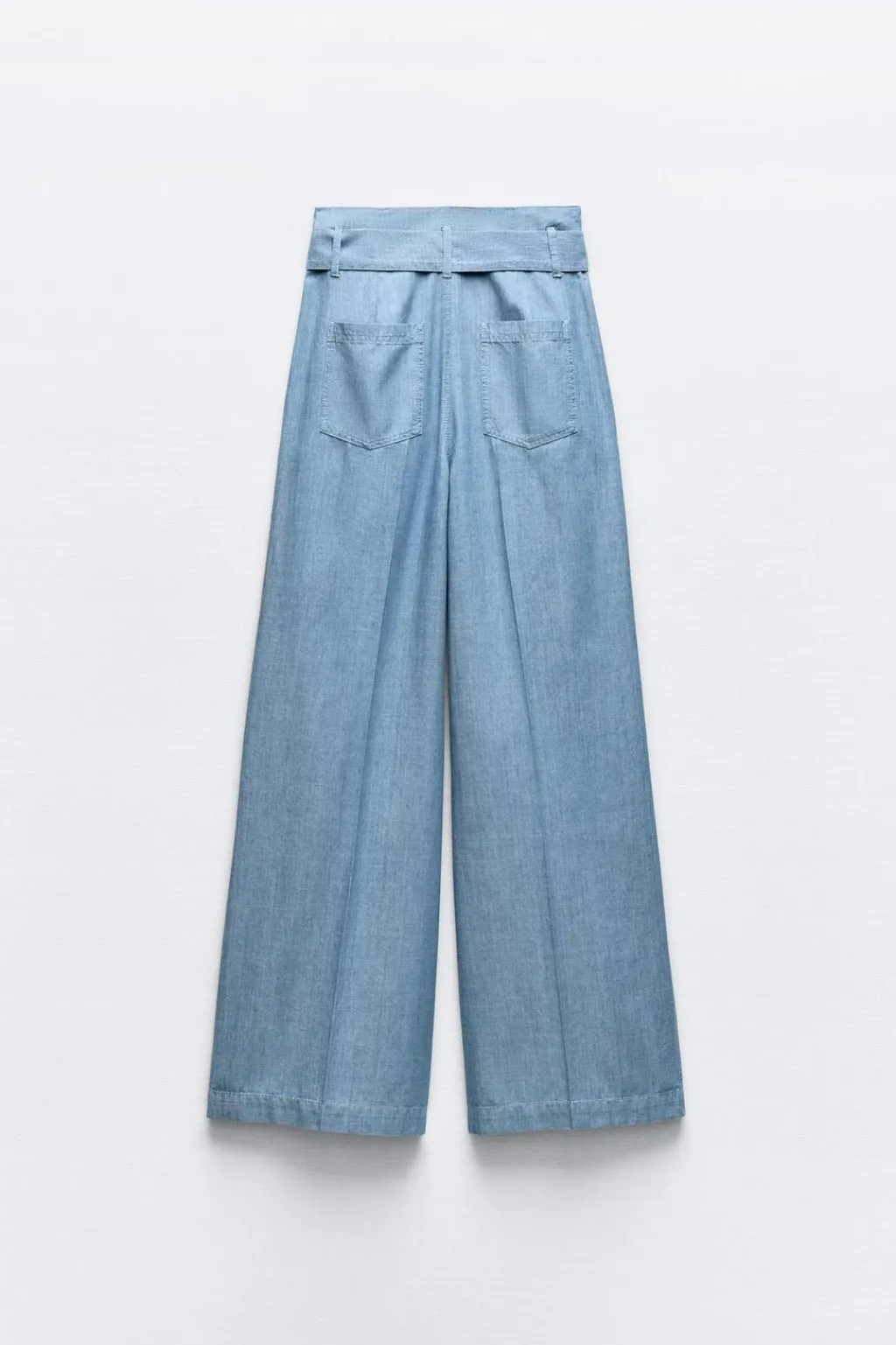 Clearance PANTALÓN ANCHO CINTURÓN Mujer Pantalones