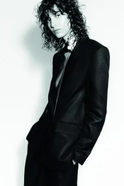 Hot PANTALÓN ANCHO CON LINO Mujer Pantalones