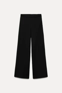 New PANTALÓN ANCHO CREPE Mujer Pantalones